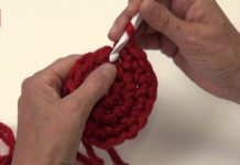 Instructie haken: meerderen met vasten in een ronde toer