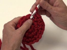 Instructie haken: meerderen met vasten in een ronde toer