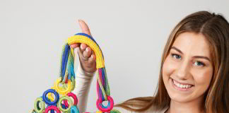 Kleurrijke shopper kleurrijke shopper