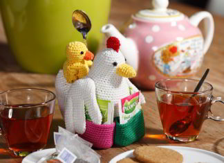 Gezellige theekip theekip