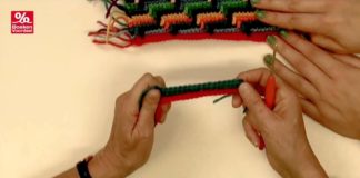 Gehaakt Navajo tasje