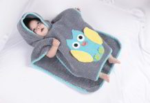 Knuffelzachte cape cape