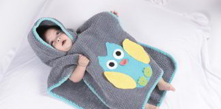 Knuffelzachte cape cape