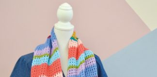 Tunisch gehaakte sjaal