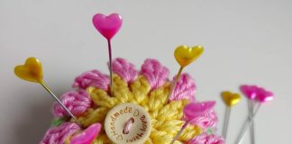 Vrolijk Speldenkussentje