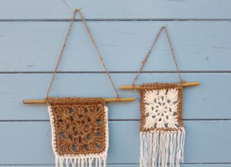 Stoere Jute Wandhanger
