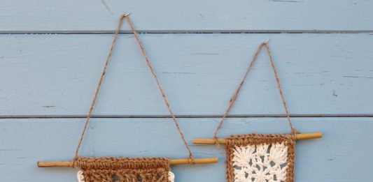 Stoere Jute Wandhanger