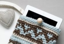 Wollige iPad hoes