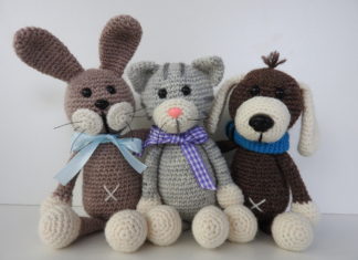 Roosjes kleine Haakbeestjes!