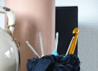 Haken met gerecycled materiaal!