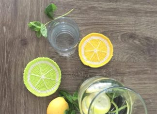 Gratis haakpatroon: zomerse onderzetters!