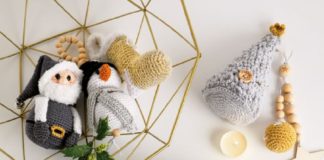 Sparkly XMAS krans Sparkly Xmas krans Hang-along