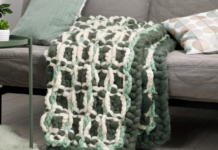 Big Wool deken big wool plaid