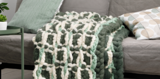 Big Wool deken big wool plaid