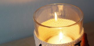 Een warme winter, haak je eigen windlicht Windlicht