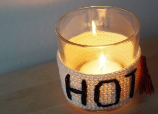 Een warme winter, haak je eigen windlicht Windlicht