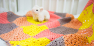 Rectificatie patroon babydeken (Aan de Haak 19)