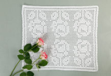 Vier seizoenen placemat op tafel