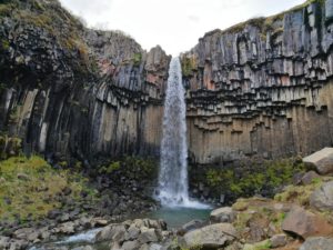 Svatifoss waterval IJsland