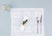 Placemats in filet techniek placemats filet techniek
