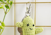 Cactus sleutelhanger