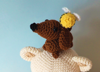 Werkjes in uitvoering Gestapelde amigurumi