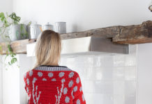 Warm vest met rendier vest