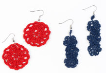 3x Feestelijke oorbellen oorbellen