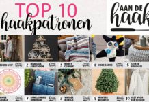 Top 10 best verkochte haakpatronen