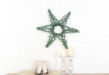 Groene kerstster