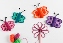 Vlinders met Durable Coral