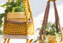 Gehaakte plantenmandjes
