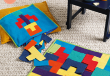 Rectificatie Tetris kleed