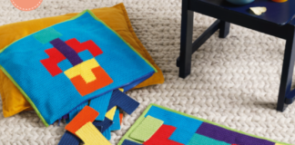 Rectificatie Tetris kleed