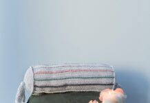 Rolkussen met strepen