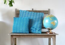 Kussenhoes ocean waves