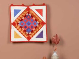 Tutorial noppenwerk Wandhanger Aan de Haak 50