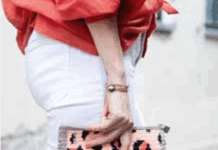 Clutch met panterprint