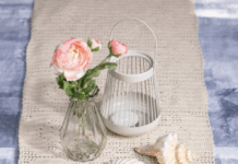 Rectificatie: Tafelloper met zeethema